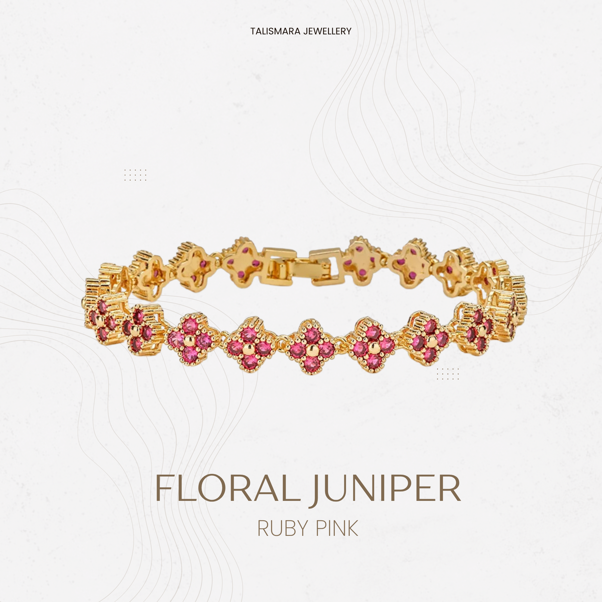 Floral Juniper Bracelet