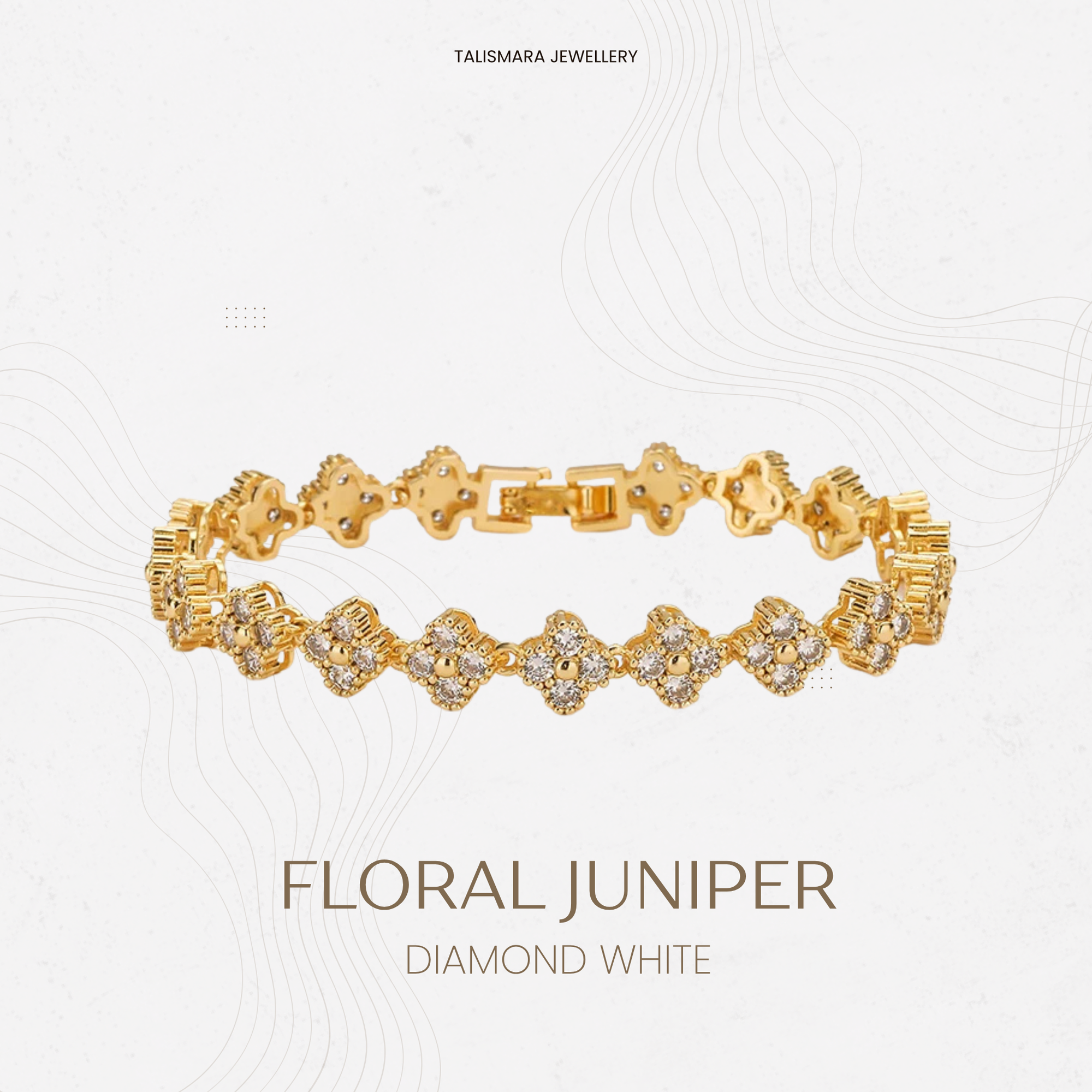 Floral Juniper Bracelet