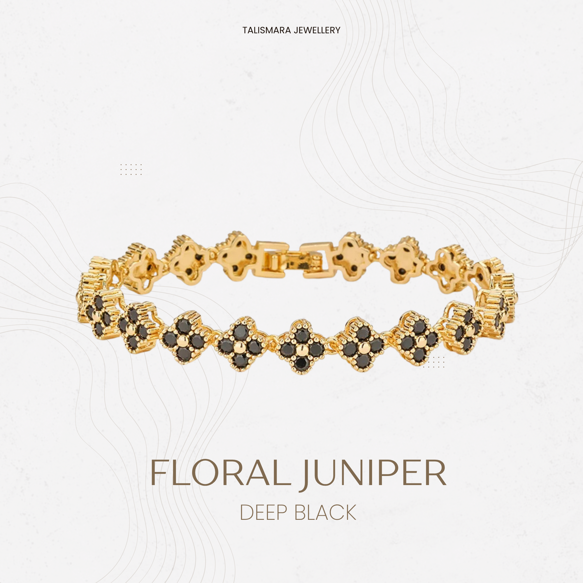 Floral Juniper Bracelet