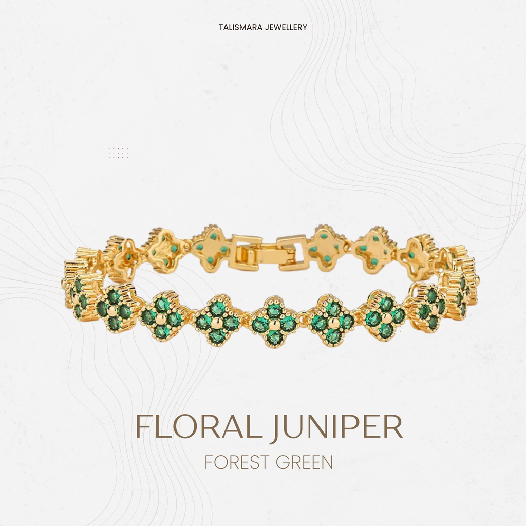 Floral Juniper Bracelet