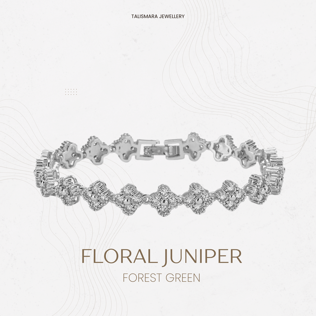 Floral Juniper Bracelet