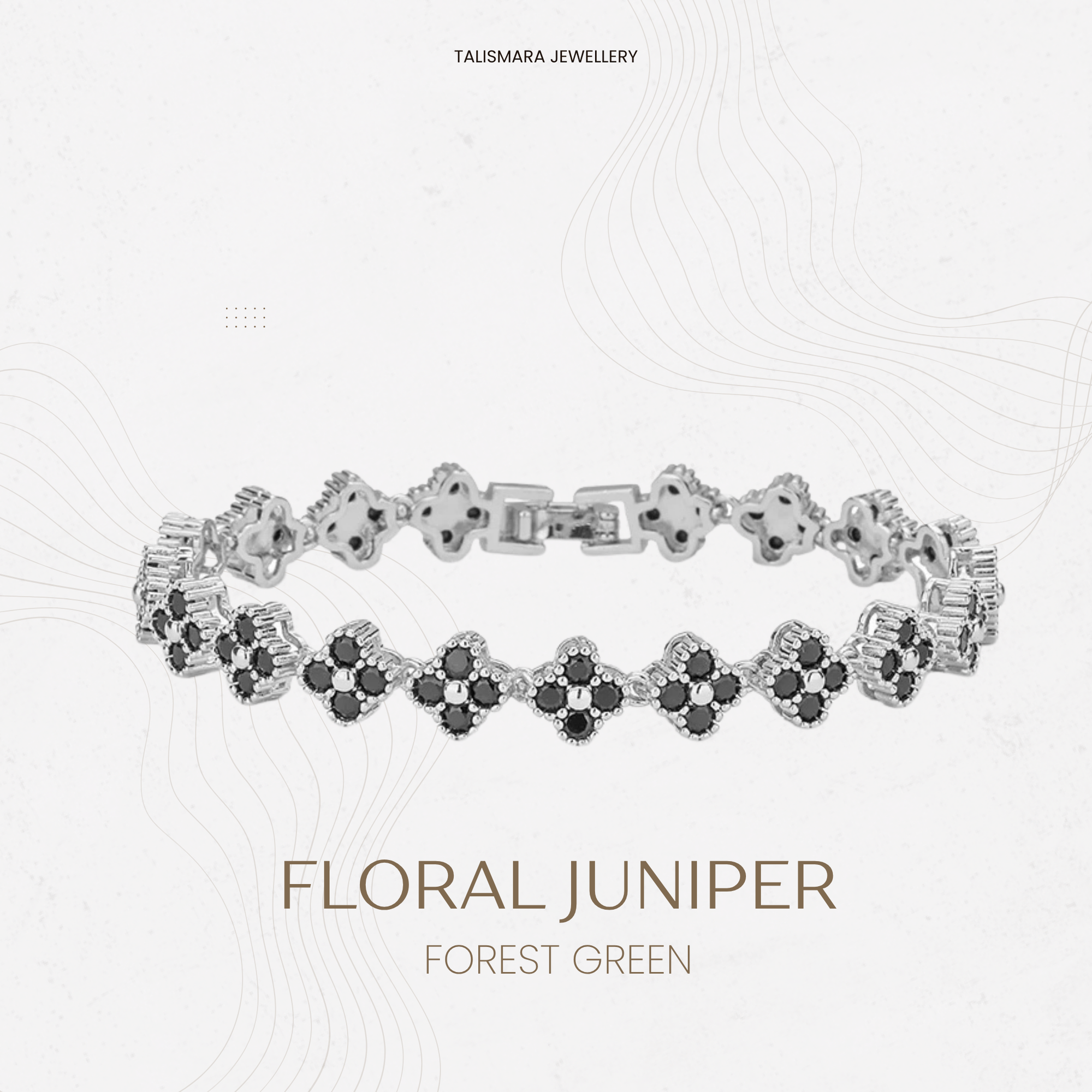 Floral Juniper Bracelet