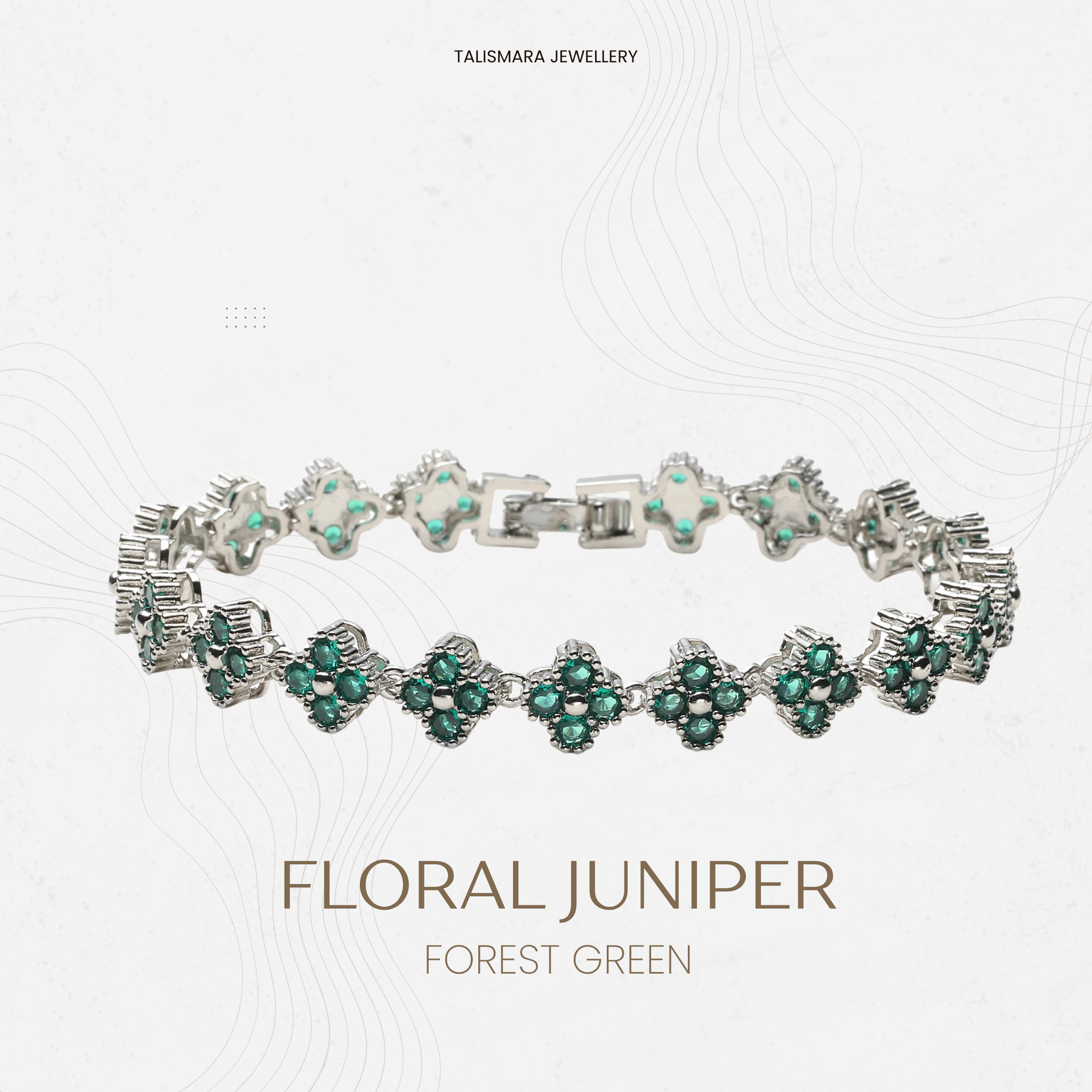 Floral Juniper Bracelet