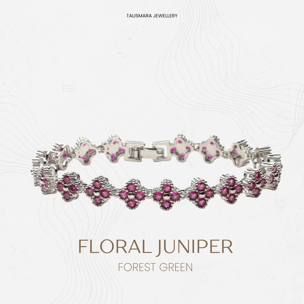 Floral Juniper Bracelet