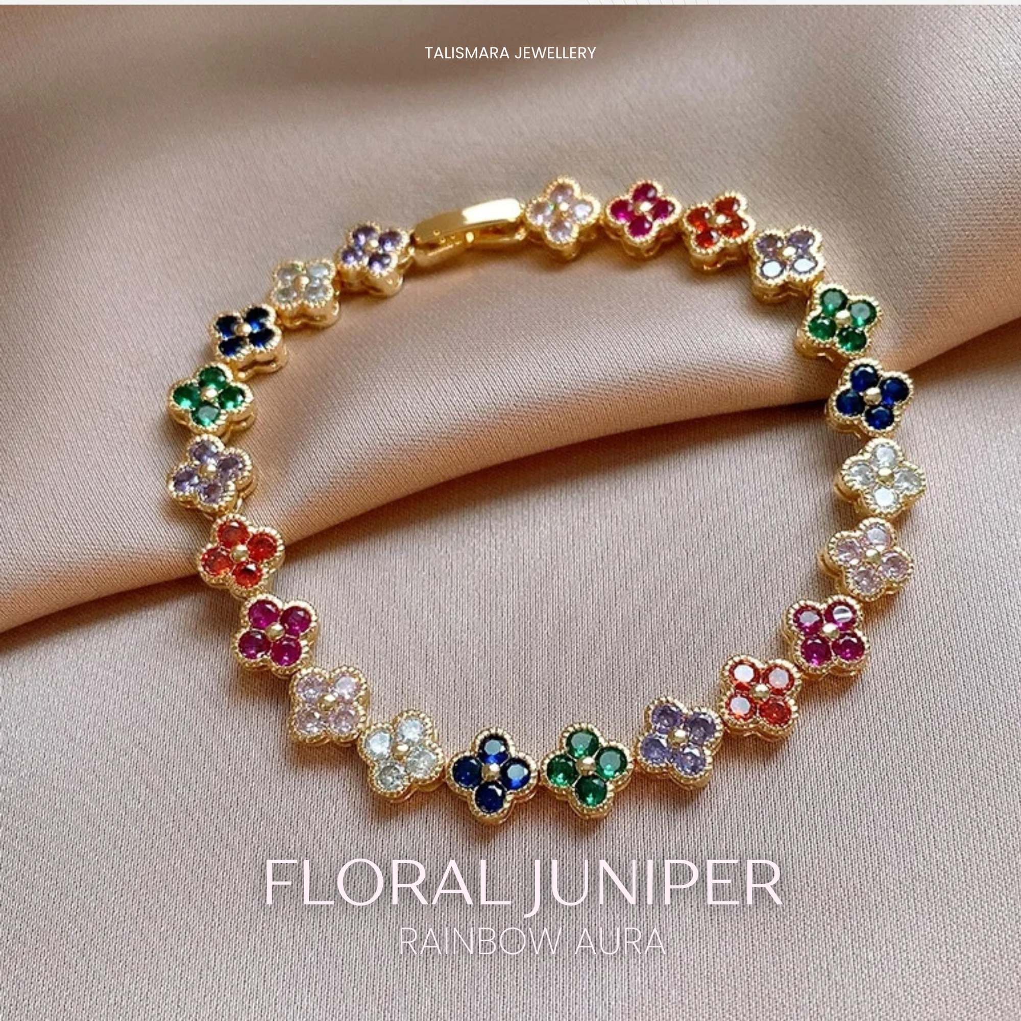 Floral Juniper Bracelet